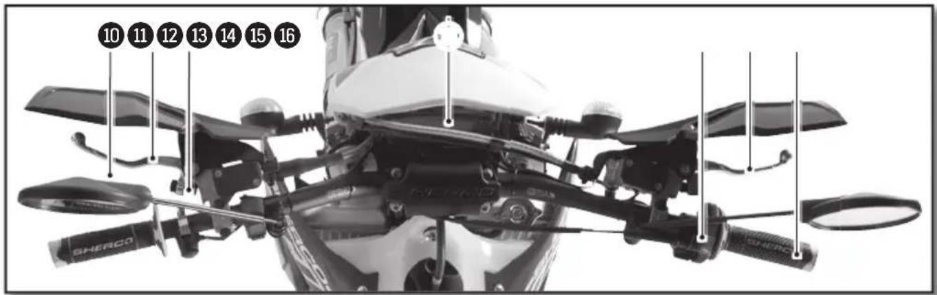 Sherco 450 SEF (2018) - Mandos - 1