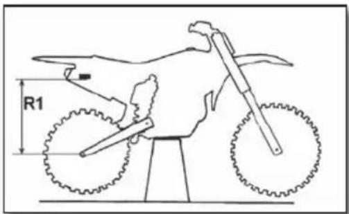 Sherco 450 SEF (2018) - SETTING THE DEPRESSION OF THE REAR SHOCK WITH NO LOAD - 1