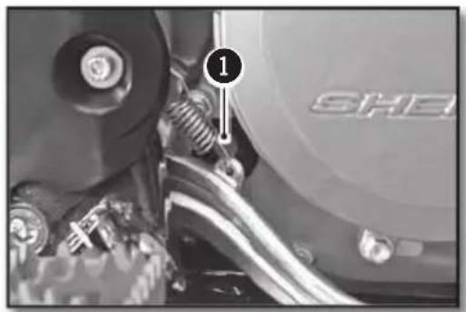Sherco 450 SEF (2018) - CONTROL DE NIVEL DE ACEITE MOTOR - 1