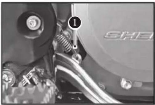 Sherco 450 SEF (2018) - CHECKING THE ENGINE OIL LEVEL - 1