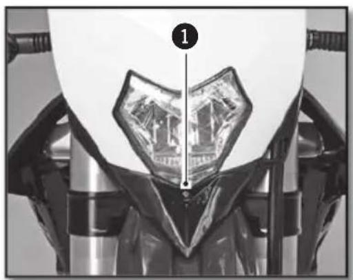 Sherco 450 SEF (2018) - ADJUSTING THE HEADLIGHT BEAM - 1