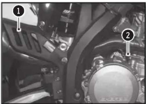 Sherco 450 SEF (2018) - REINSTALLING THE REAR SHOCK - 4