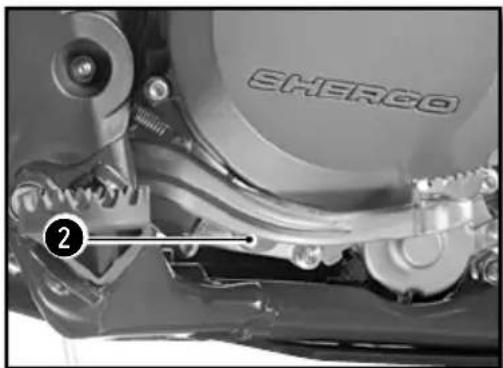 Sherco 250 SER (2019) - GETRIEBEÖL ABLASSEN - 2