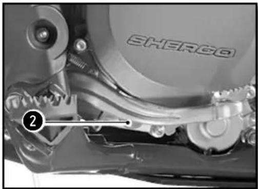 Sherco 250 SER (2019) - REMLISSAGE D'HUILE DE BOÎTE À VITESSE - 1