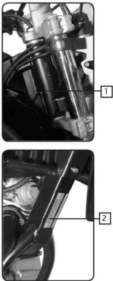 Sherco CityCorp 125cc (2008) - IDENTIFICATION DU VEHICULE - 1