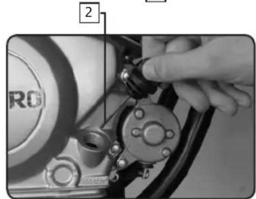 Sherco CityCorp 125cc (2008) - Clutch lever adjustment - 2