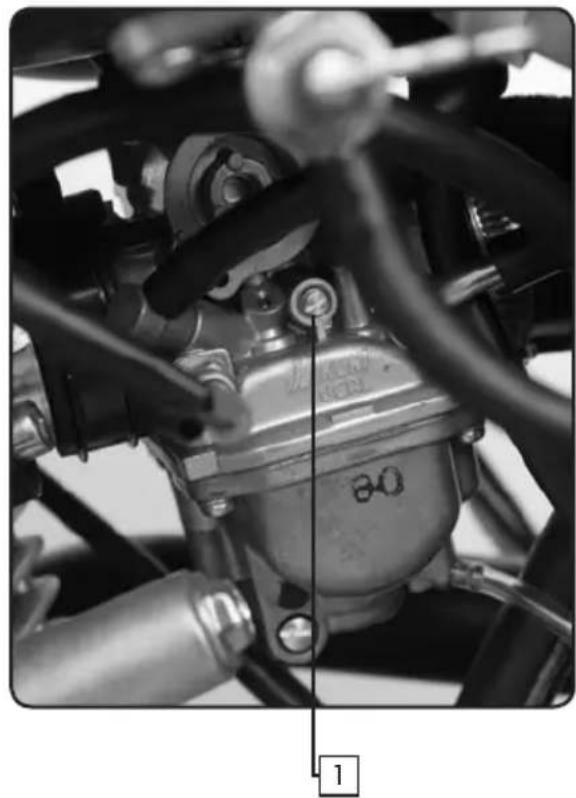 Sherco CityCorp 125cc (2008) - Engine IDLE speed - 1