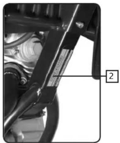Sherco CityCorp 125cc (2008) - VEHICLE IDENTIFICATION - 2