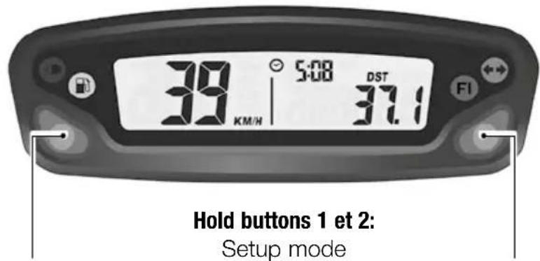 Sherco 250 SEFR (2019) - MOTORCYCLE COMPUTER INSTRUCTIONS - 1