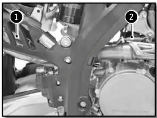Sherco 250 SEFR (2019) - DÉMONTAGE DE L'AMORTISSEUR - 1