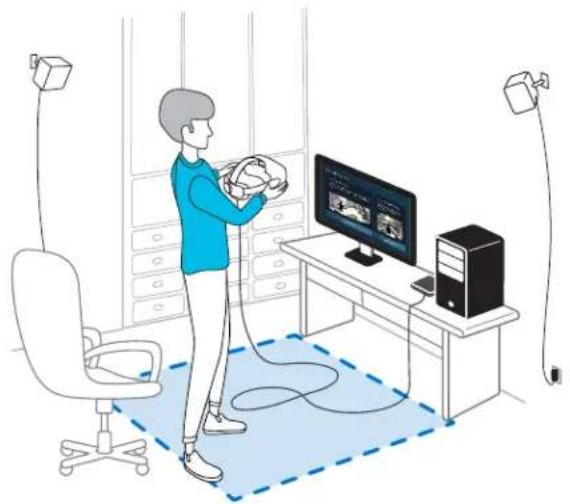 HTC Vive Pro 2 - Mettre en place un espace de jeu - 1