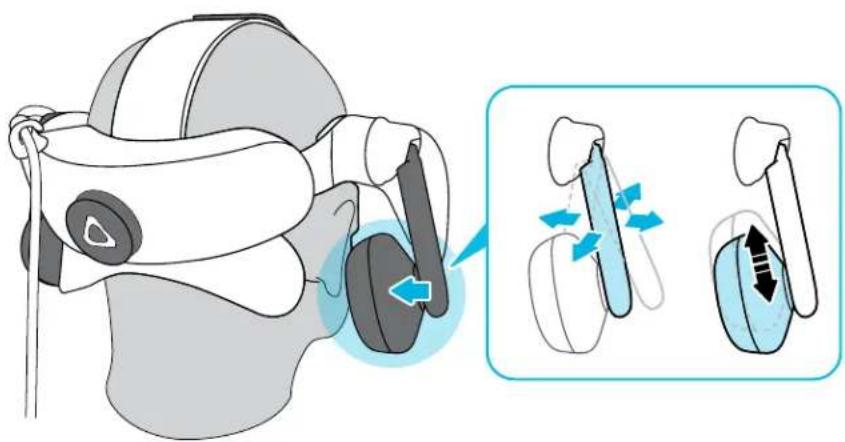 HTC Vive Pro 2 - Mettre le casque VIVE pro 2 - 4