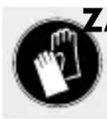 POWERFIX IAN 321222 - ZAKŁADAĆ RĘKAWICE OCHRONNE! - 1