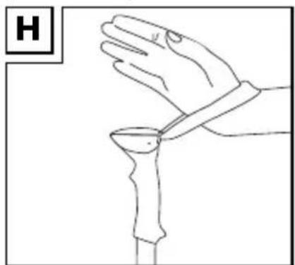 CRIVIT IAN 337701 - Aandoen van de handlus (afb. H) - 1