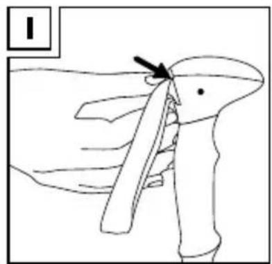 CRIVIT IAN 337701 - Adjusting the hand strap (figs. I-L) - 1