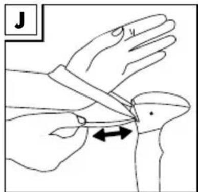 CRIVIT IAN 337701 - • Beklimming/afdaling (afb. F/G) - 2