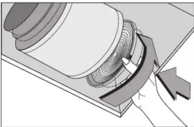 BEKO BHCA64640BH - Wymiana filtra weglowego - 1