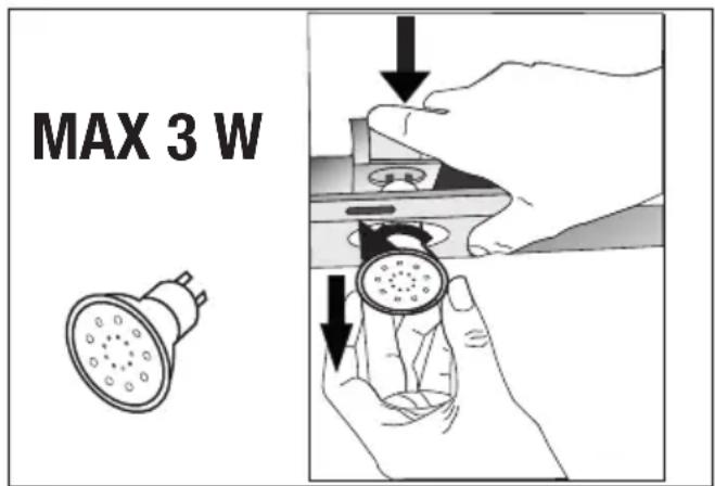 BEKO BHCA64640BH - Výměna Žárovky - 1