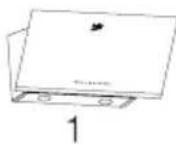BEKO BHCA64640BH - Accesorii de instalare - 1