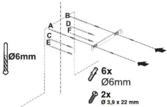 BEKO BHCA64640BH - Montimi i diafragmës se ajrit (BHCA 64640 BH - BHCA 94640 BH - BHCA 94640 WH) - 1