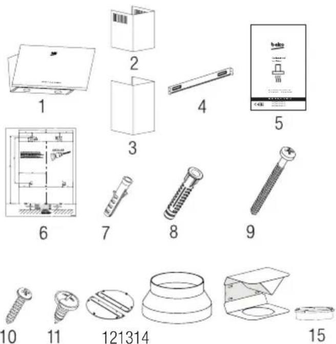 BEKO BHCA64640BH - (Figure 6) - 1