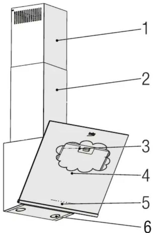 BEKO BHCA64640BH - Vue d'ensemble - 1