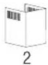 BEKO BHCA64640BH - Installation Accessories - 2