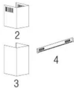 BEKO BHCA64640BH - Aksesoret e montimit - 2