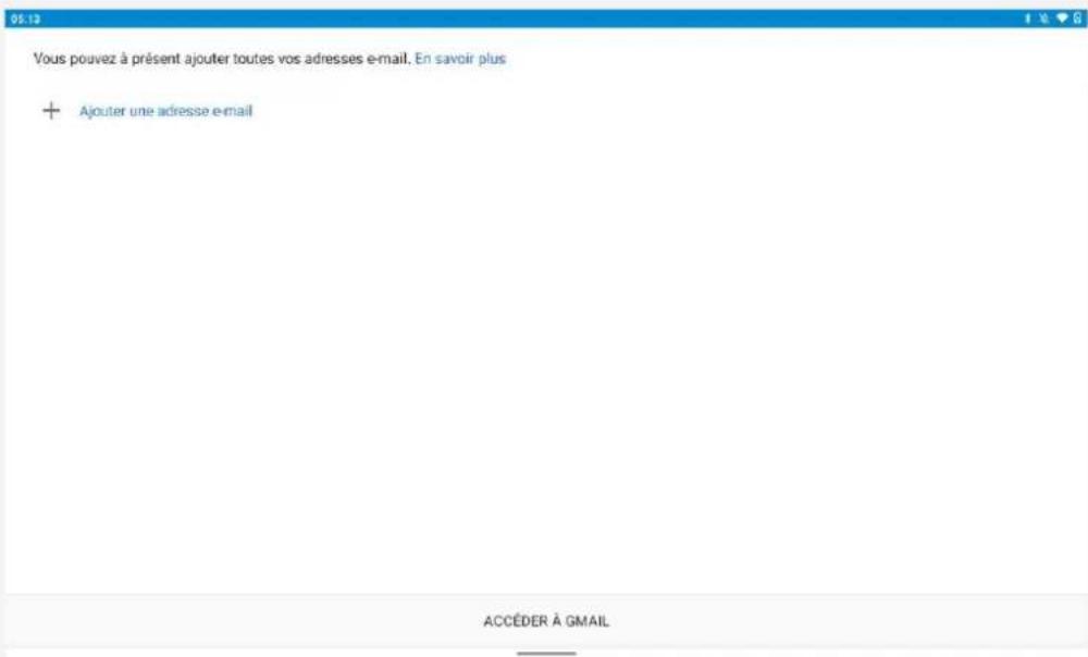 LENOVO Tab P12 Pro - Configuration d'un compte Gmail - 1