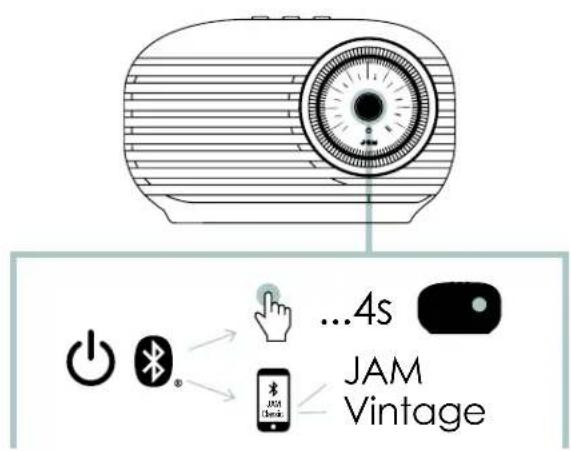 JAM Vintage HXP525 - CÓMO CARGAR SUS ALTAVOCES - 2