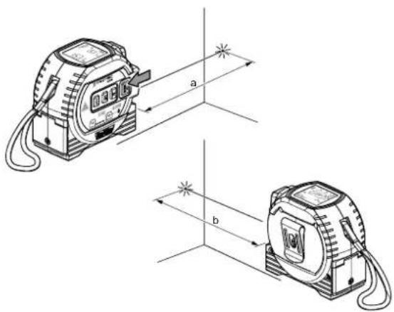 TROTEC BD8M - Exécution d'une mesure de surface - 1