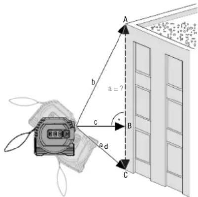 TROTEC BD8M - Double mesure de hauteur indirecte - 1