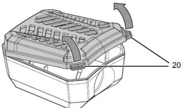 TROTEC PESS 1020V - Vider/nettoyer le boitier de recupération de poussière - 2