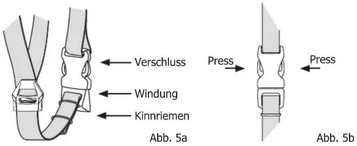 CRIVIT SP 501 - EINSTELLUNG DES KINNRIEMENS - 1