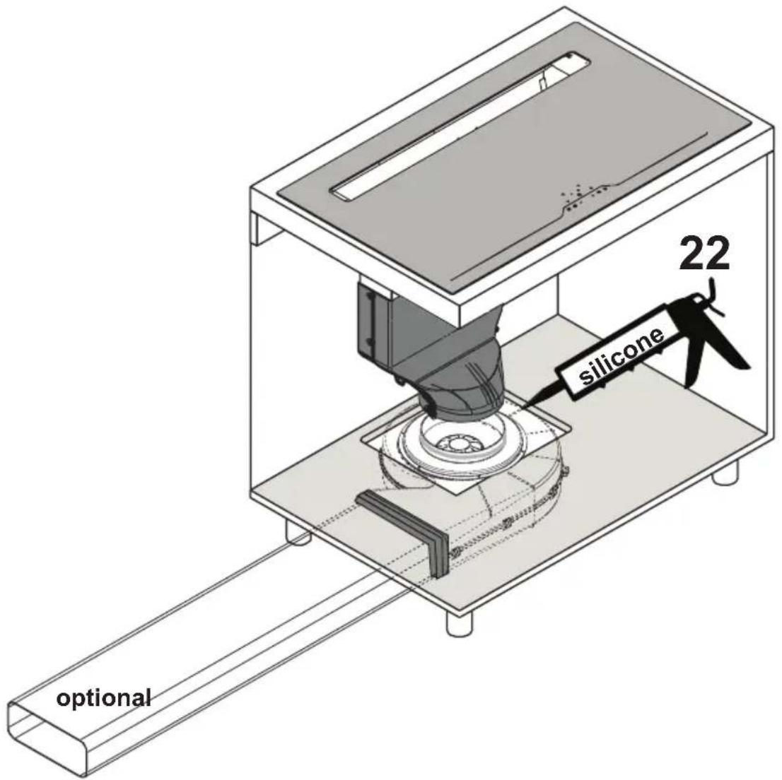 22 silicone optional