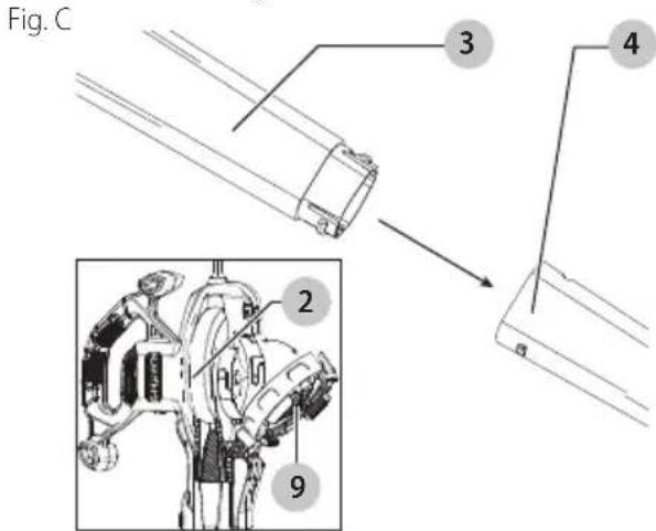 Craftsman CMEBL700 - Assemblage du tube du soufflage (Fig. A, C, D, E) - 1