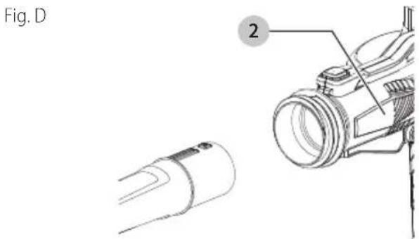 Craftsman CMEBL700 - Assemblage du tube du soufflage (Fig. A, C, D, E) - 2