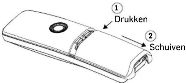 SWITEL DC2000 - Batterijen plaatsen - 1