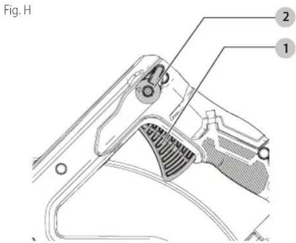 Craftsman CMEBL712 - Switching On (Fig. A, G, H) - 1