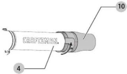 Craftsman CMEBL712 - Instalación de las Boquillas (Fig. D, E) - 2