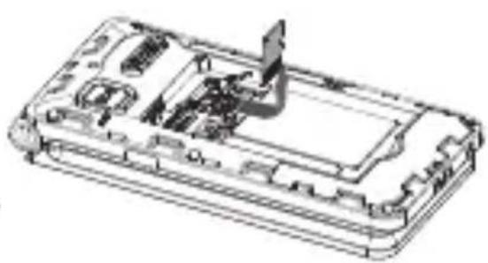 SWITEL M228 - SIM-Karte, Speicherkarte und Akku einsetzen - 3