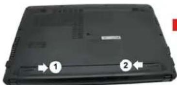 ECS I30IL - Mise en place et retrait d'un module de batterie - 4
