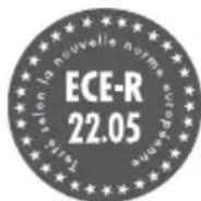 CRIVIT IAN 306775 - Homologation ECE-R 22.05 - 1