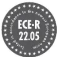 CRIVIT IAN 306775 - ECE-R 22.05 Homologation - 1