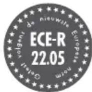 CRIVIT IAN 306775 - ECE-R 22.05 homologatie - 1