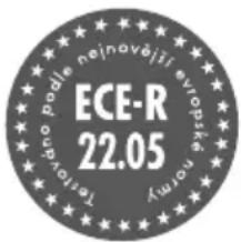 CRIVIT IAN 271517 - ECE-R 22.05 Homologace - 1