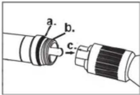 POWERFIX IAN 309587 - Schwanenhals aufstecken / abnehmen - 1