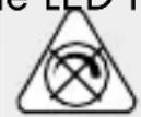 Livarno Lux IAN 288502 - CAUTION! RISK OF BURNS DUE TO HOT SUR - 1