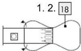 Livarno Lux IAN 337046 - VYSTRAHA! NEBEZPECI OHROZENI ZI-VOTA URAZEM ELEKTRICKYM PROUDEM! - 1