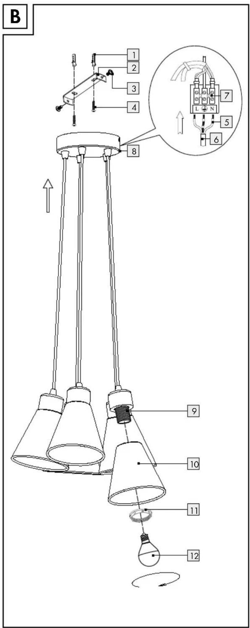 Livarno Lux IAN 302568 - LED PENDANT LAMP - 3